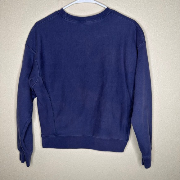 Vintage Champion Reverse Weave Womens Size Medium Cropped Crewneck Sweatshirt - Picture 3 of 6